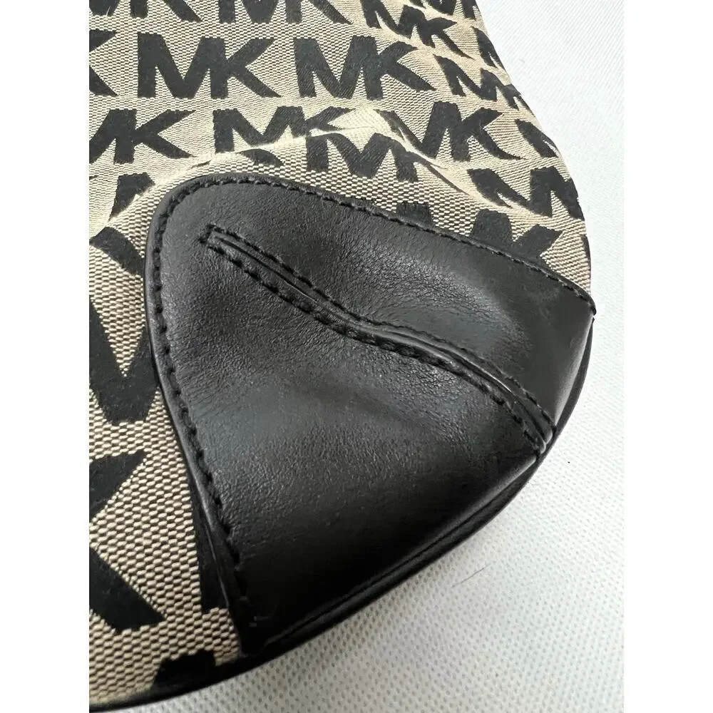 MICHAEL KORS HAMILTON Legacy Large Satchel Bag Croc Embossed Hemp